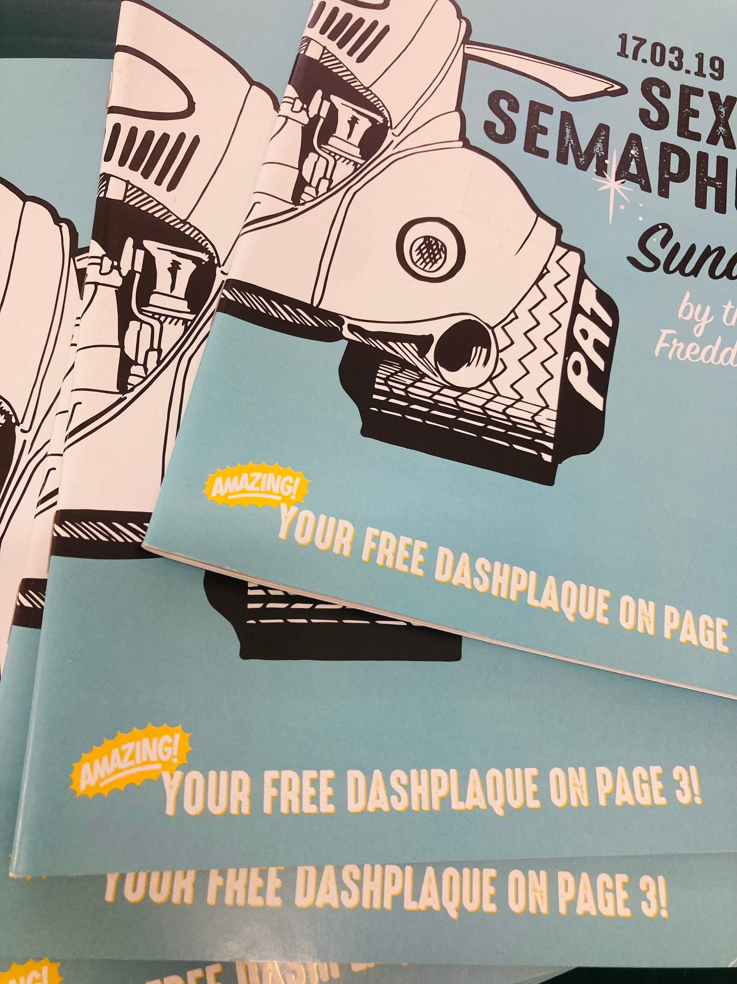 PROGRAMME WITH INCLUDED DASHPLAQUE 2019
